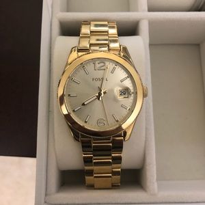 Fossil Gold Watch